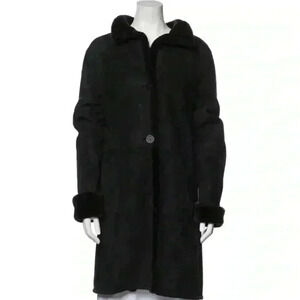 Blue Duck Shearling Coat – Genuine Sheepskin Fur, Made in USA